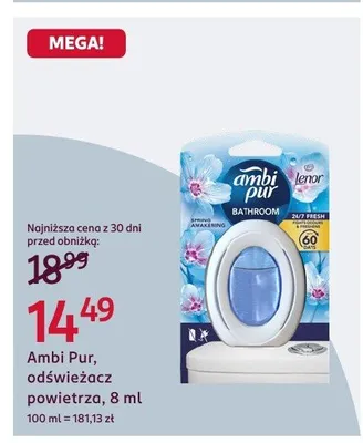 Odświeżacz powietrza promocja w Rossmann