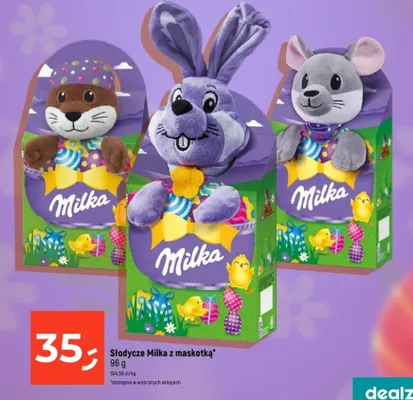 Słodycze z maskotką promocja w Dealz