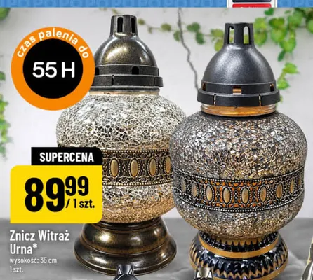 Znicz Witraż Urna promocja w POLOmarket