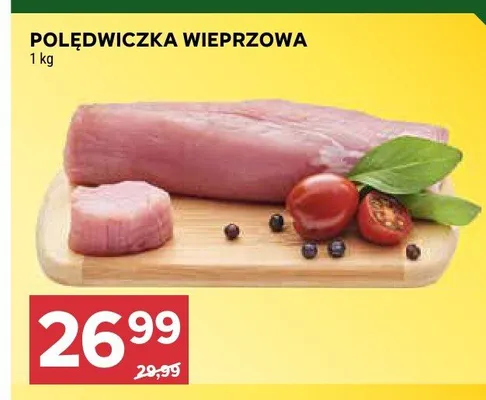 Polędwiczka wieprzowa promocja w Stokrotka
