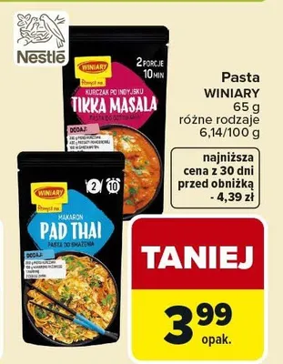 Pasta Winiary Pad Thai promocja w Carrefour Market