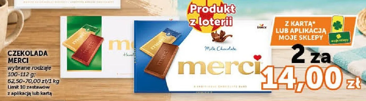 Czekolada Merci promocja w Euro Sklep
