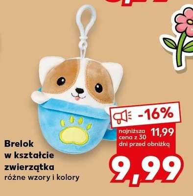 Brelok w kształcie zwierzątka promocja w Kaufland
