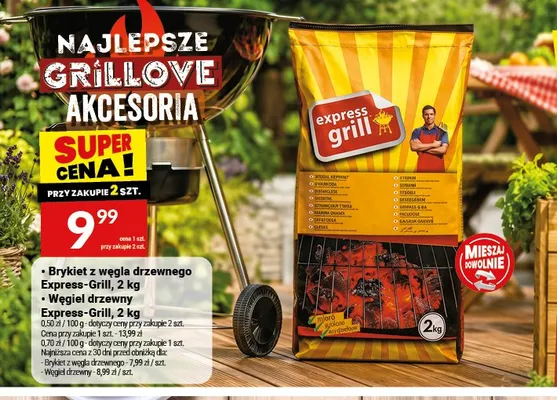 Brykiet z węgla drzewnego Express-Grill promocja w Twój Market