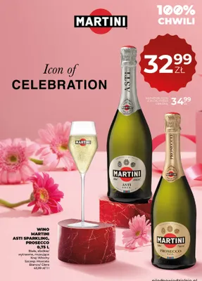 Wino Martini Asti Sparkling 0,75 L promocja w Duży Ben