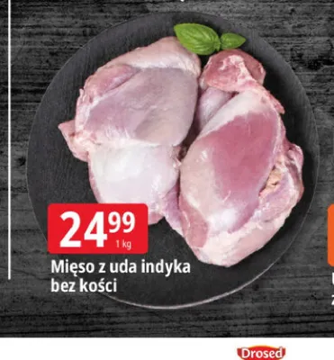 Mięso z uda indyka bez kości promocja w Leclerc