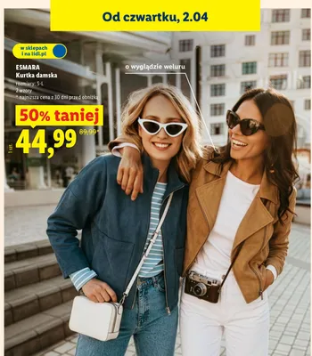 Kurtka damska promocja w Lidl