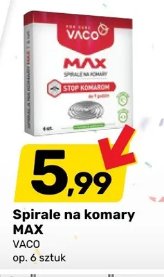 Spirale na komary MAX VACO promocja w Bricomarche