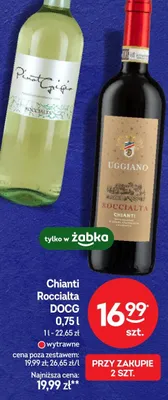 Wino Pinot Grigio Roccialta promocja w Żabka