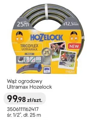 Wąż ogrodowy Ultramax Hozelock promocja w Castorama