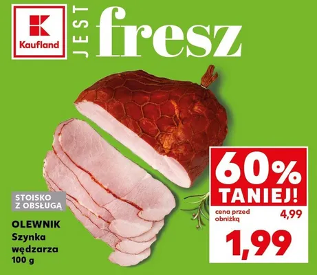 Szynka wędzona promocja w Kaufland