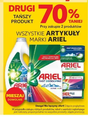 Kapsułki do prania Ariel Allin1 PODS promocja w Kaufland