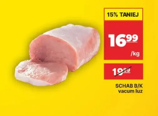 Schab b/k vacum luz promocja w API Market