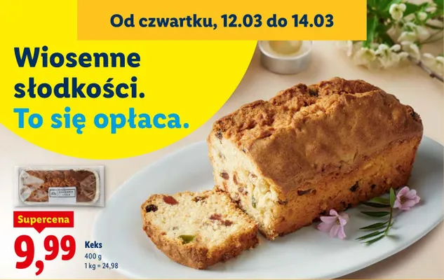 Keks promocja w Lidl