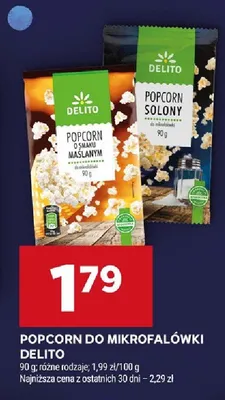 Popcorn do mikrofalówki z masłem promocja w Stokrotka