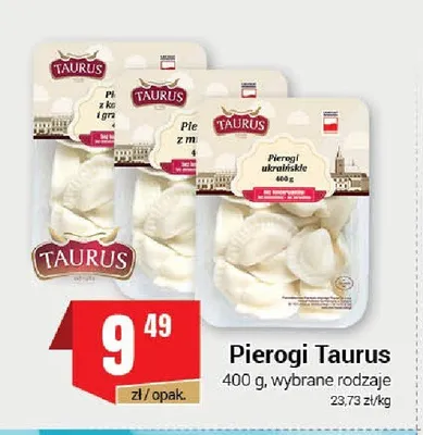 Pierogi ukraińskie Taurus promocja w Premium Nasz Sklep