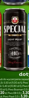 Piwo Specjal Jasny Pełny promocja w Żabka