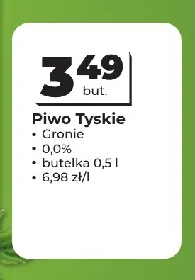 Piwo bezalkoholowe Tyskie promocja w Odido