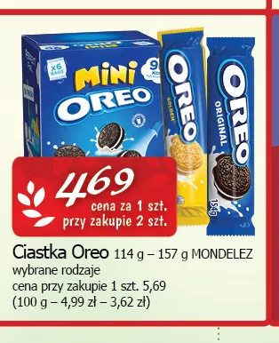 Ciastka Oreo promocja w CEZAR Delikatesy