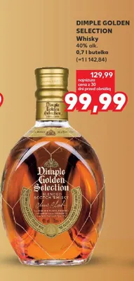 Whisky Dimple Golden Selection promocja w Kaufland