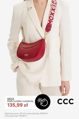 Mała torebka crossbody Mexx promocja w CCC