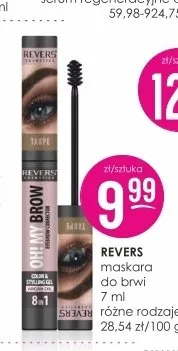 Maskara do brwi Revers Oh My Brow promocja w Drogerie Jasmin