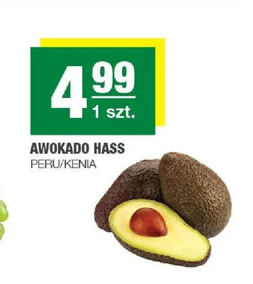 Awokado Hass Peru Kenia promocja w SPAR