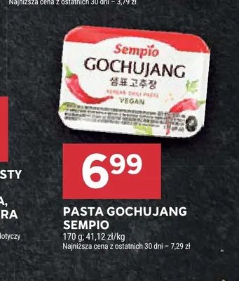 Pasta Gochujang Sempio promocja w Stokrotka