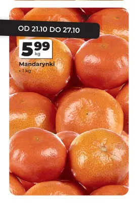 Mandarynki promocja w Odido