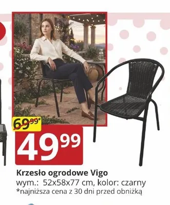 Krzesło ogrodowe Vigo promocja w Prymus AGD