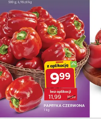 Papryka czerwona promocja w Stokrotka