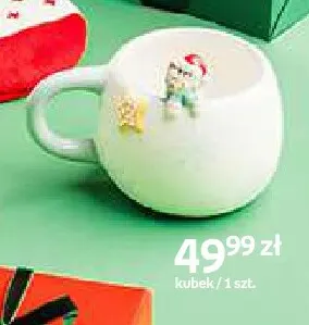 Kubek z ludzikiem Santa's Factory promocja w Empik