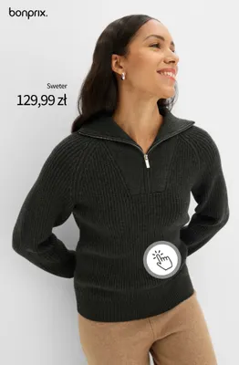 Sweter Bonprix promocja w bonprix