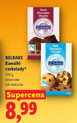 Kawałki czekolady promocja w Lidl
