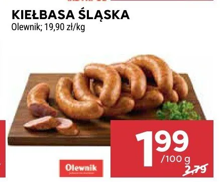 Kiełbasa śląska promocja w Stokrotka