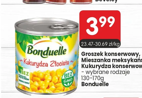 Groszek konserwowy Bonduelle promocja w Market Point
