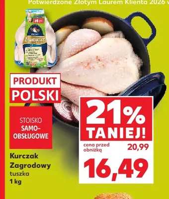 Kurczak tuszka promocja w Kaufland