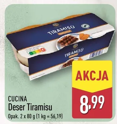 Deser Tiramisu Cucina promocja w Aldi