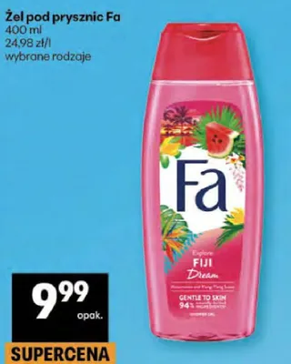 Żel pod prysznic wybrane rodzaje promocja w Delikatesy Centrum