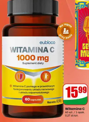 Witamina C 1000mg promocja w Dino