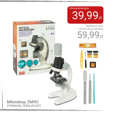 Mikroskop Smiki promocja w Smyk
