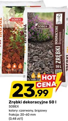 Zrębki dekoracyjne 50 l promocja w Bricomarche