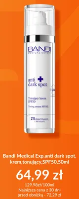 Krem tonujący Bandi Medical Exp. anti dark spot SPF50 promocja w DOZ.PL