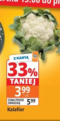 Kalafior promocja w Leclerc