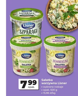 Sałatka warzywna Lisner promocja w Odido
