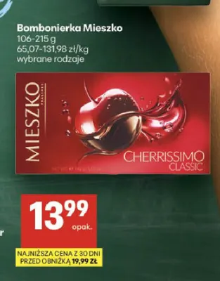 Bombonierka Mieszko promocja w Delikatesy Centrum