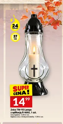Znicz TM-93 Lampa z aplikacją R-MAX promocja w Twój Market