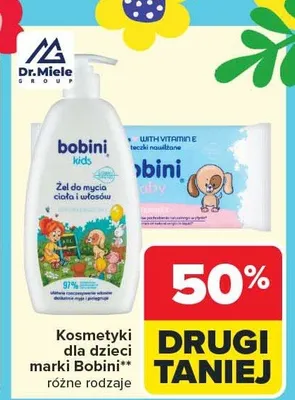 Kosmetyki dla dzieci marki Bobini promocja w Carrefour