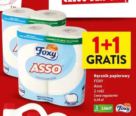 Ręcznik papierowy 2 rolki promocja w Intermarche