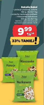 Orzechy nerkowca połówki promocja w Netto